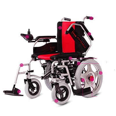 Gear Motor for Electric Wheelchair